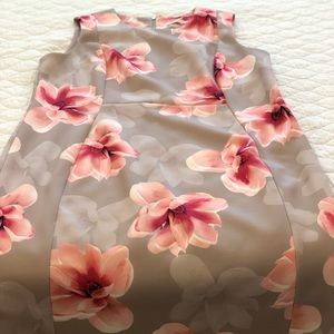 Calvin Klein floral scuba sheath dress size 18W